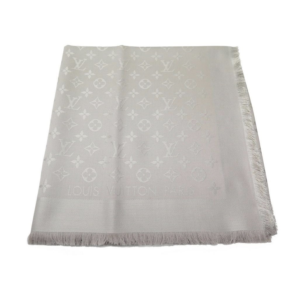 Authentic LOUIS VUITTON Verone/Beige Shawl Scarf